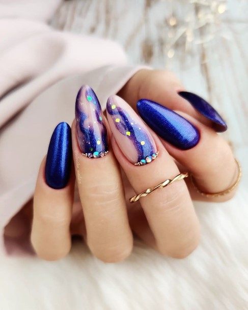 Exceptional Womens Purple Nail Ideas