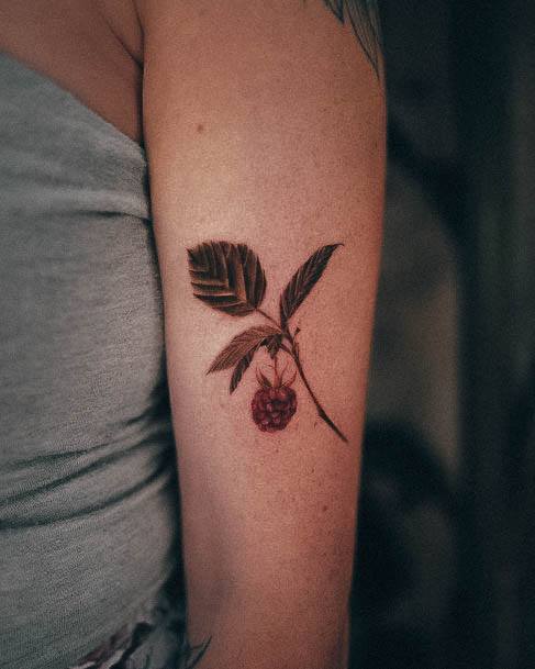 Exceptional Womens Raspberry Tattoo Ideas