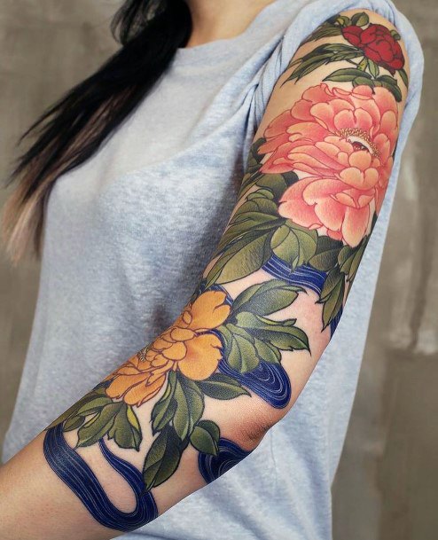 Exceptional Womens River Tattoo Ideas
