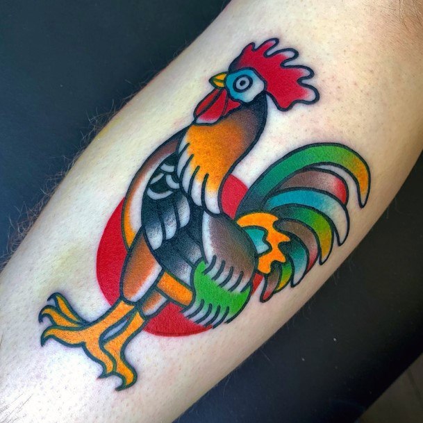 Exceptional Womens Rooster Tattoo Ideas