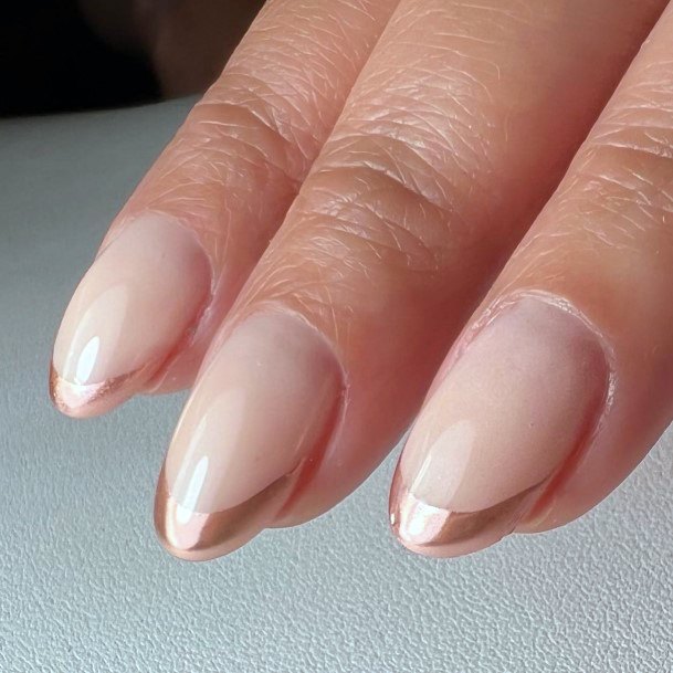 Exceptional Womens Rose Gold Nail Ideas