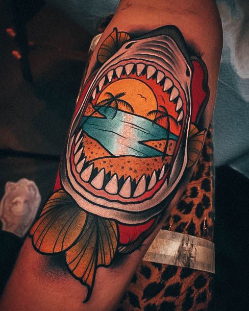 Exceptional Womens Shark Tattoo Ideas