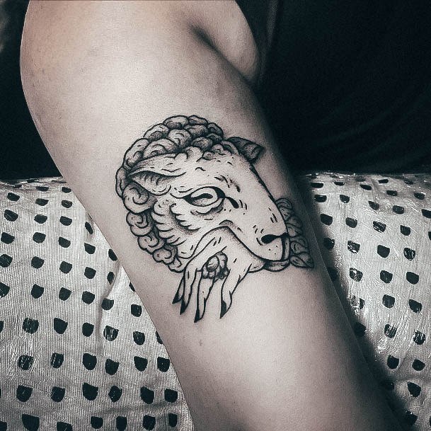 Exceptional Womens Sheep Tattoo Ideas