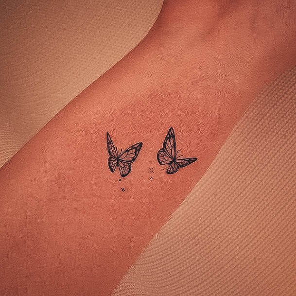 Exceptional Womens Small Butterfly Tattoo Ideas