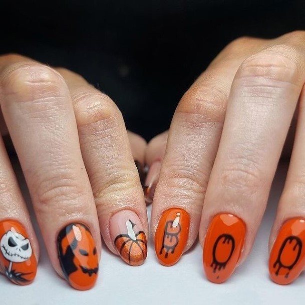Exceptional Womens Spooky Nail Ideas