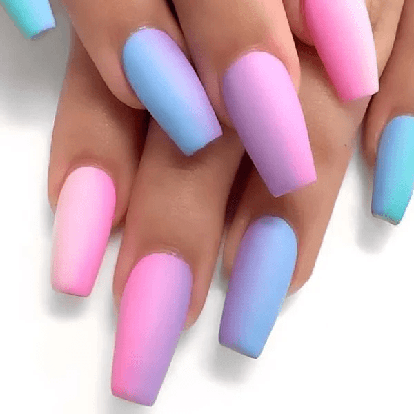 Exceptional Womens Square Ombre Nail Ideas