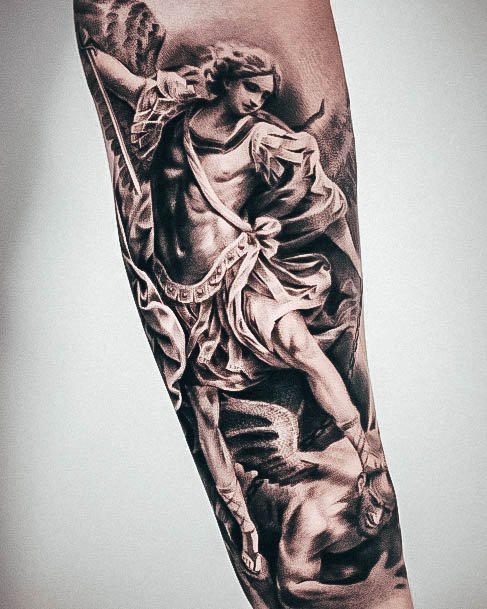 Exceptional Womens St Michael Tattoo Ideas