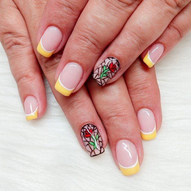 Exceptional Womens Stained Glass Nail Ideas