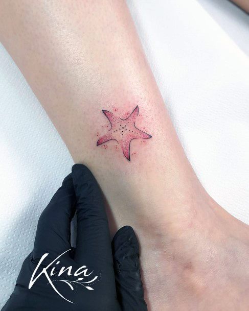 Exceptional Womens Starfish Tattoo Ideas