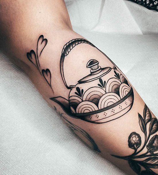 Exceptional Womens Tea Tattoo Ideas