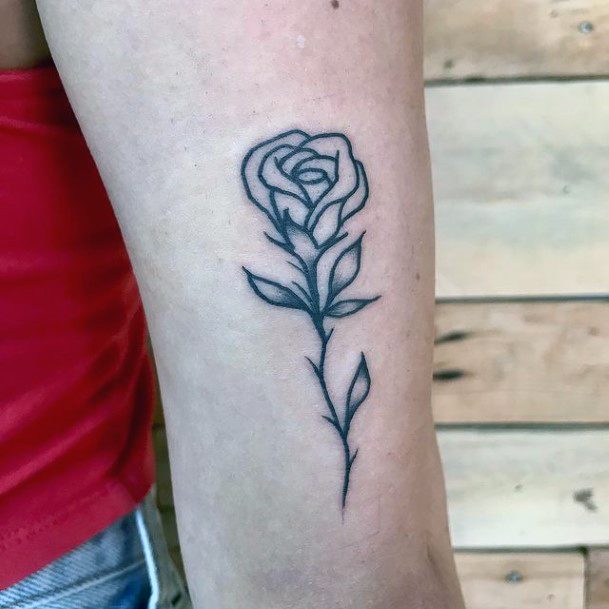 Exceptional Womens Thorns Tattoo Ideas