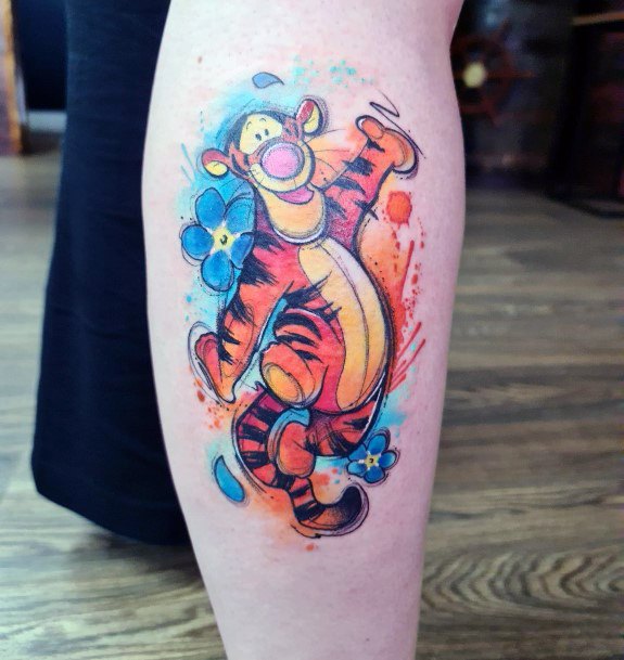 Exceptional Womens Tigger Tattoo Ideas