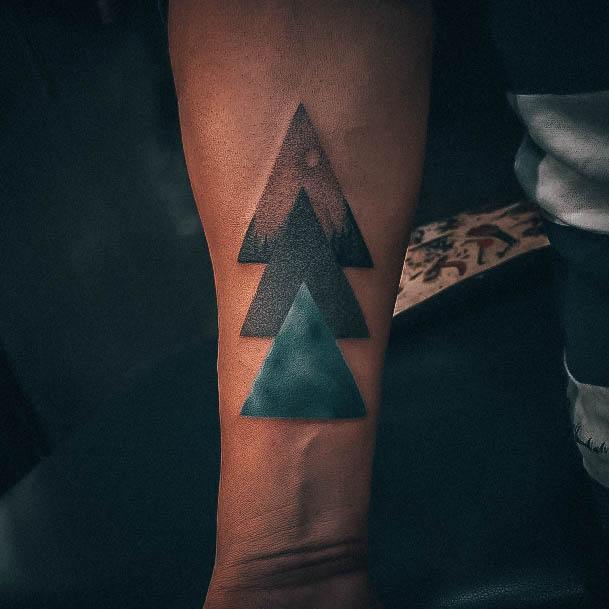 Exceptional Womens Triangle Tattoo Ideas