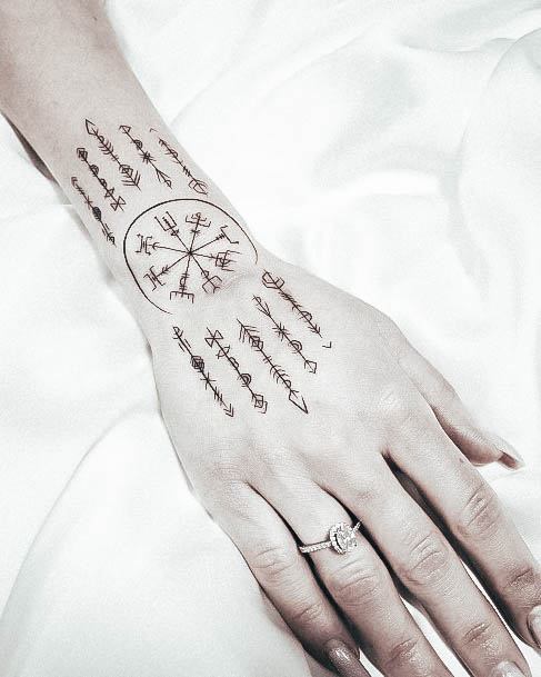 Exceptional Womens Viking Tattoo Ideas