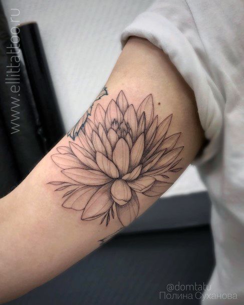 Exceptional Womens Water Lily Tattoo Ideas