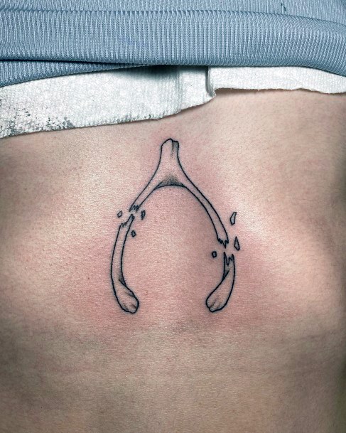 Exceptional Womens Wishbone Tattoo Ideas