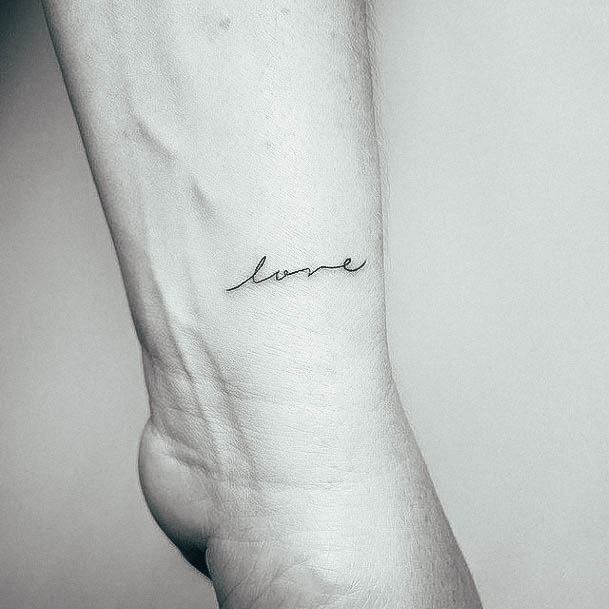 Exceptional Womens Word Tattoo Ideas
