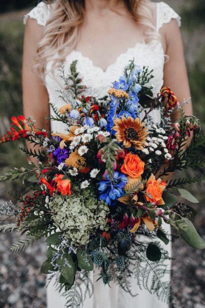 Exotic Boho Wedding Flowers