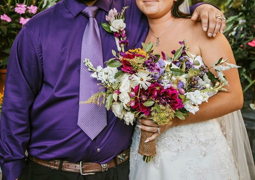 Exotic September Wedding Flowers Bouquet