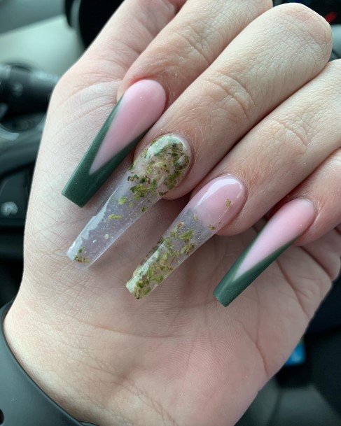 Exquisite 420 Nails On Girl