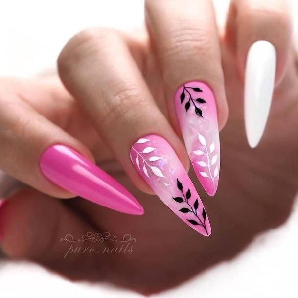 Exquisite Brilliant Nails On Girl