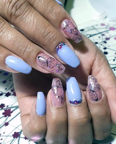 Exquisite Butterfly Nails For Women