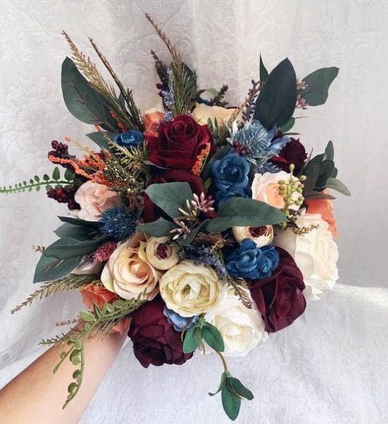Exquisite Fall Wedding Flowers