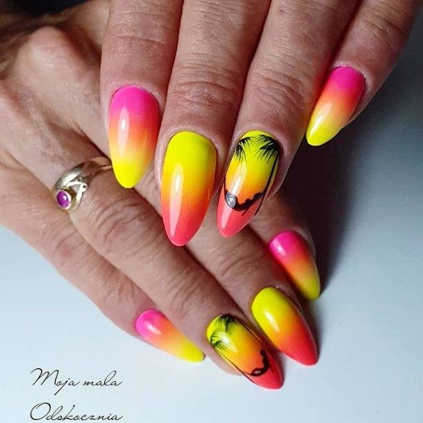 Exquisite Festival Nails On Girl