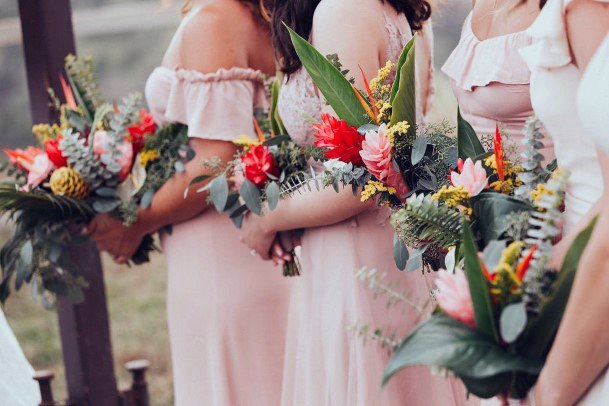 Exquisite Hawaiian Wedding Flowers Bouquet