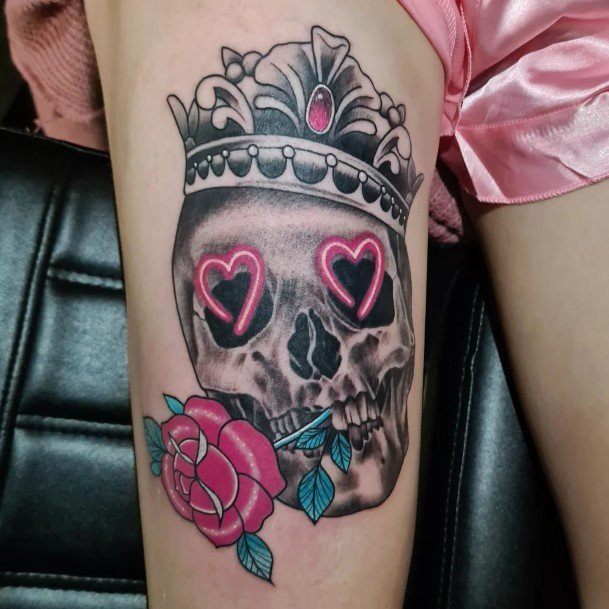 Top 200 Best Neon Tattoos For Women - Electric Design Ideas