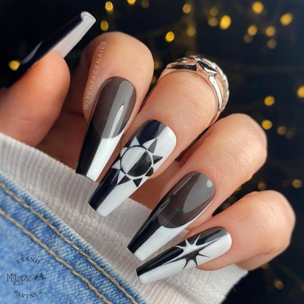 Exquisite New Moon Nails On Girl