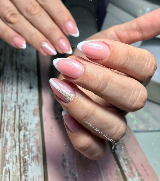 Exquisite Pink Dress Nails On Girl
