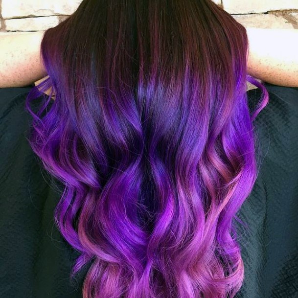 Exquisite Purple Hairstyless On Girl