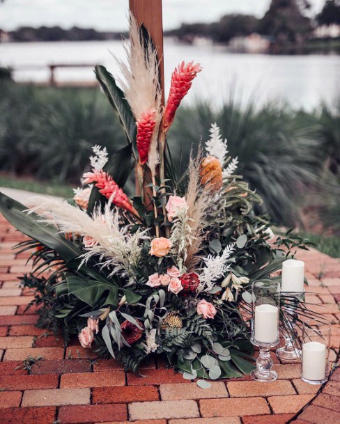 Exquisite Tropical Wedding Flowers