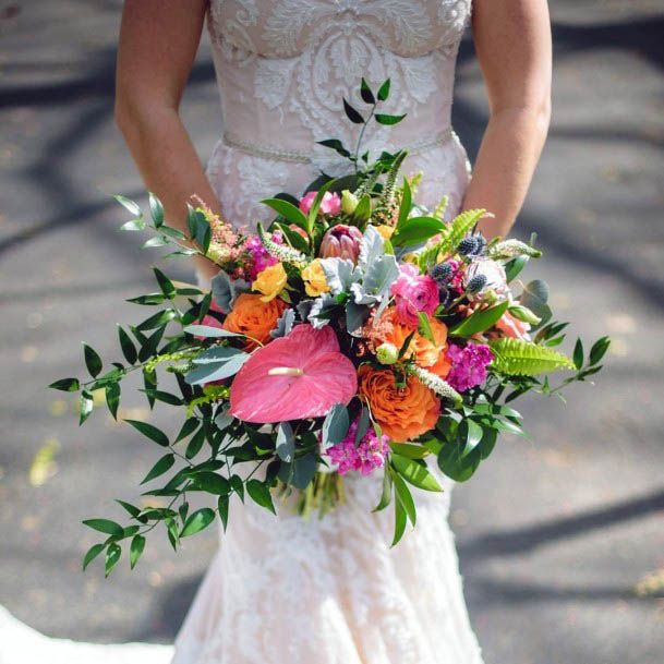 Extraordinarily Pretty Spring Wedding Flowers Bouquet