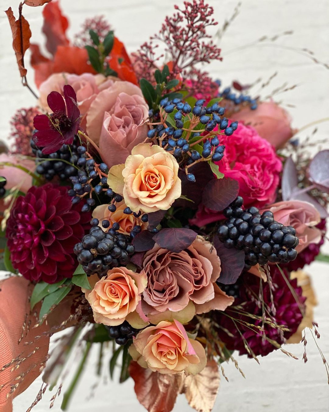 Eye Catching September Wedding Flowers