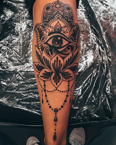 Eye Of Horus Tattoo For Ladies