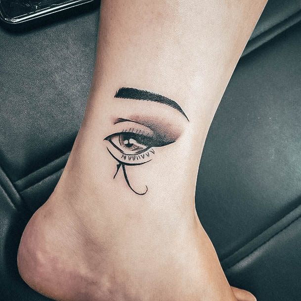 Eye Of Horus Womens Tattoo Designs