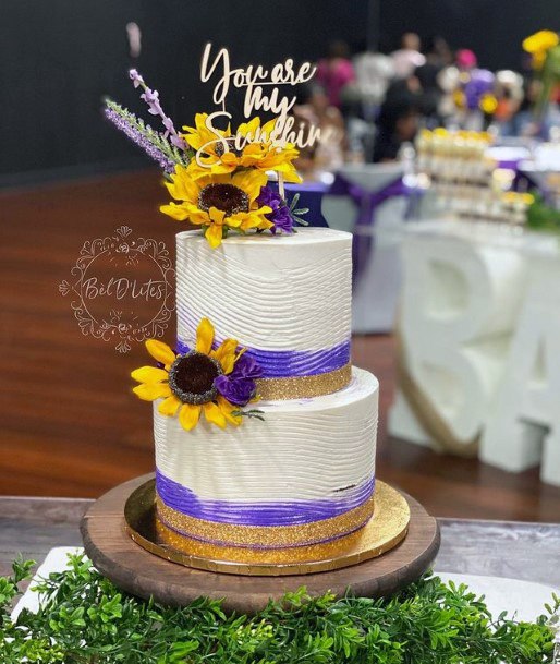 Fab Sunflower Wedding Cakes Women