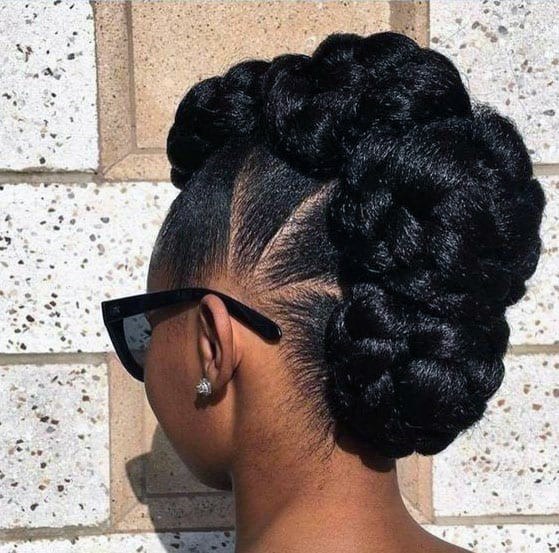 Top 60 Best Updo Hairstyles For Black Women Popular Up Ideas