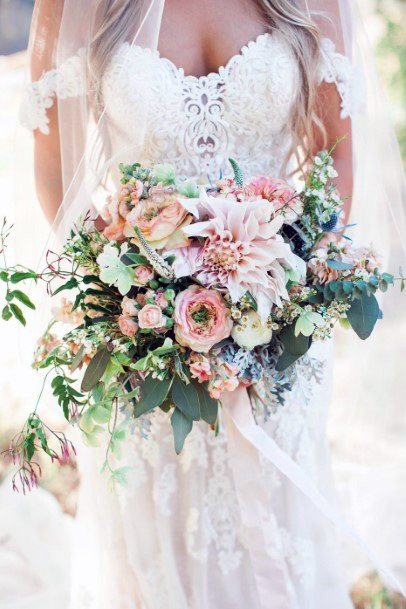 Fabulous Blush Wedding Flowers