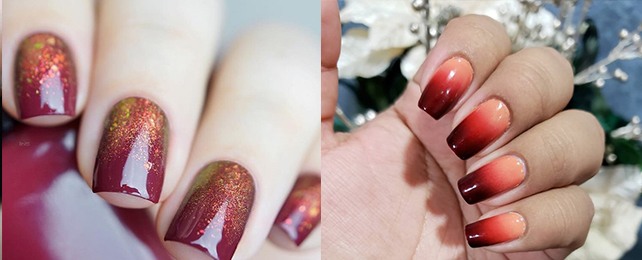 Top 60 Best Fall Ombre Nail Ideas For Women – Warm Autumn Designs