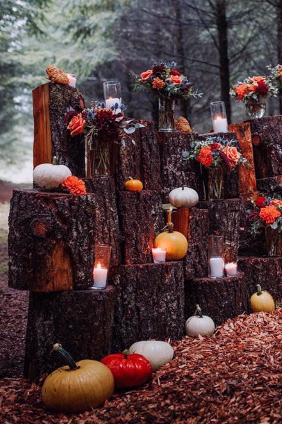 Fall Wedding Ideas October Pumpkin Inspired Decor