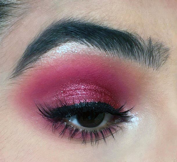 Fancy Red Womens Eyeshadow