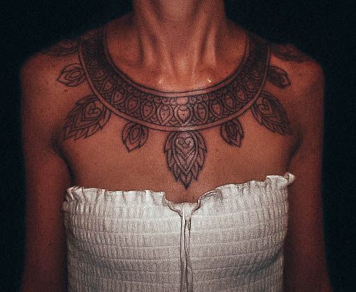 Fantastic Aztec Tattoo For Women