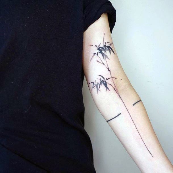 Fantastic Bamboo Tattoo For Women