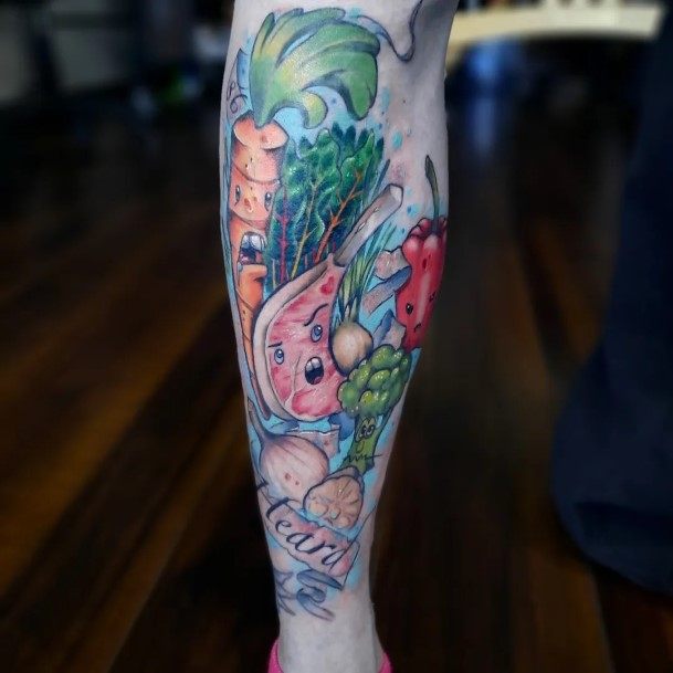 Fantastic Broccoli Tattoo For Women