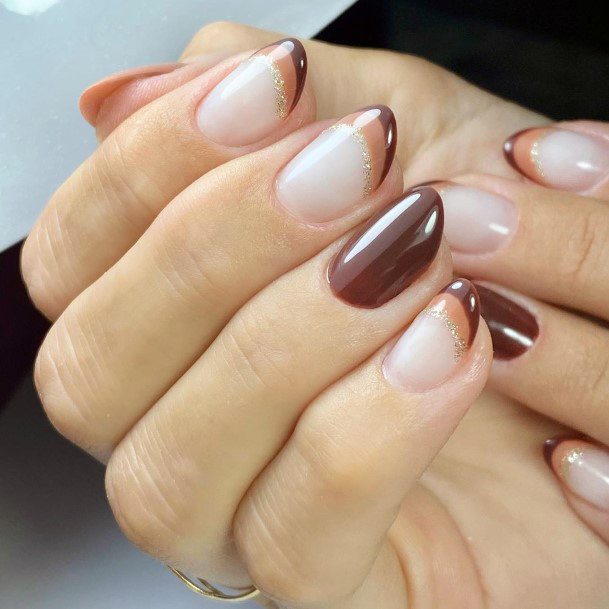 Fantastic Brown Dress Nail For Women