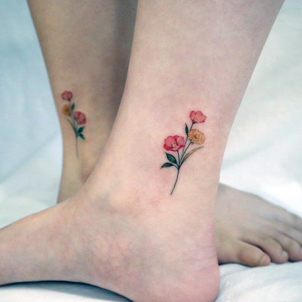 Fantastic Camellia Tattoo For Women