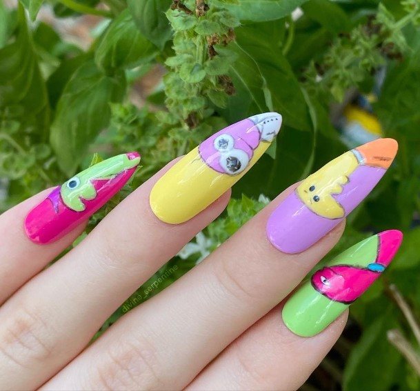 Fantastic Cartoon Nail For Women